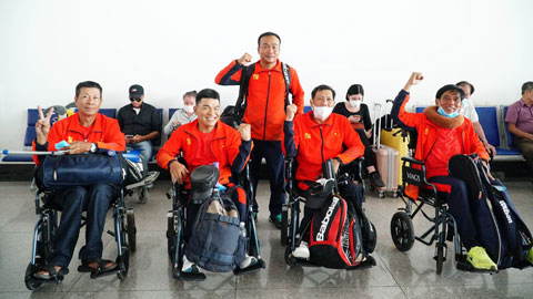 Đội tuyển quần vợt xe lăn Việt Nam lên đường dự vòng loại World Team Cup 2020