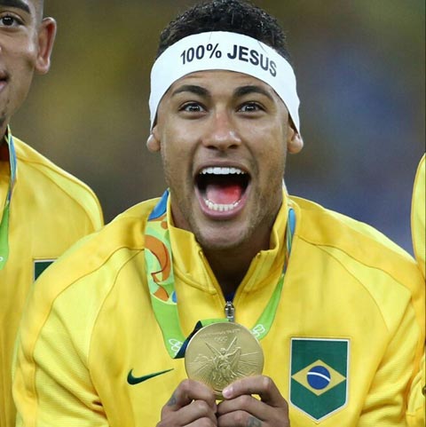 Neymar giành huy chương vàng Olympic Rio 2016