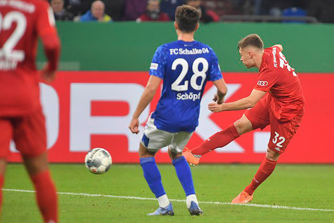 Kimmich ghi bàn duy nhất của trận đấu ở phút 40