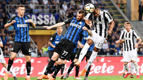 Derby d’Italia diễn ra vào đêm Chủ nhật này