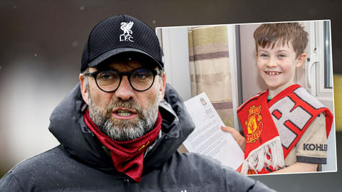 Fan M.U được đề nghị viết tiếp thư cho Klopp