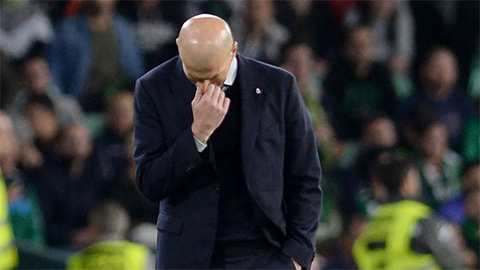 Zidane: 'Đây là trận tệ nhất của Real mùa này'
