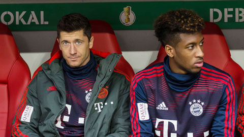 Bayern đã thấy khó khi vắng Lewandowski