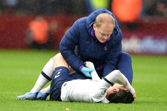 Tottenham đang bị chấn thương hoành hành