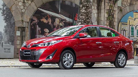 Toyota Vios, Wigo, Honda Brio, Mitsubishi Attrage đồng loạt giảm giá 'sốc' tại VN