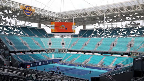Miami Open 2020 sẽ không bị hủy như Indian Wells