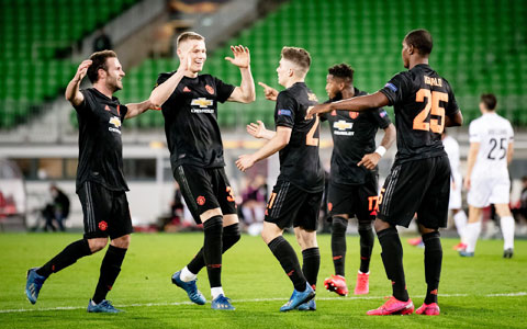 Chiến thắng ấn tượng trước LASK Linz nâng số trận bất bại liên tiếp của Man United lên con số 11