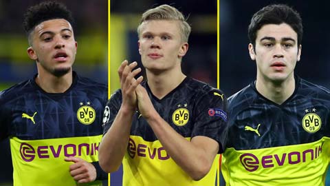 Dortmund đang sở hữu 5 viên ngọc quý khiến cả châu Âu ghen tỵ