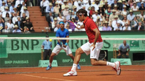 Federer, một tay vợt hay nhất trên sân đất nện