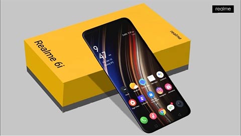 Realme 6i ra mắt với chip Helio G80, pin 5000mAh, giá siêu rẻ