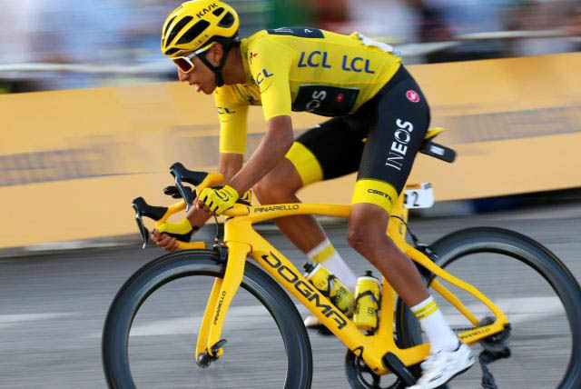 Egan Bernal là VĐV đua xe đạp người Colombia