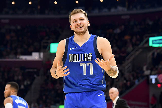 Doncic đang chơi cho đội bóng rổ Dallas Mavericks