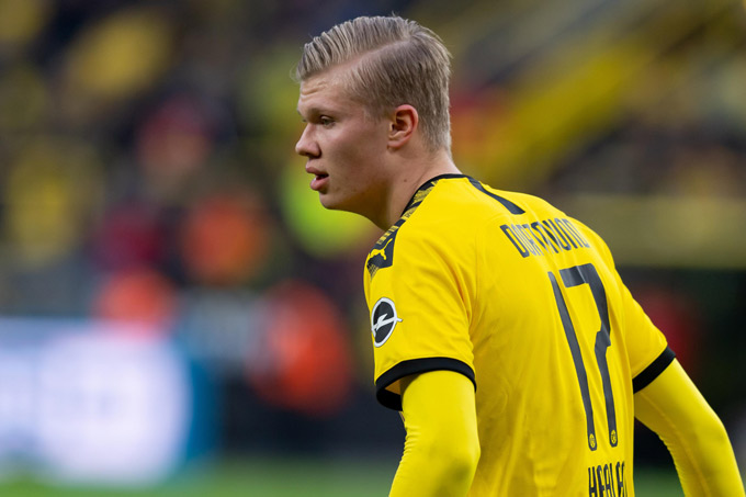 Erling Haaland (Borussia Dortmund, 19 tuổi, 80 triệu euro)