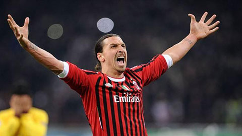 Chân sút đóng góp nhiều nhất cho Milan trong 10 năm qua là Ibrahimovic