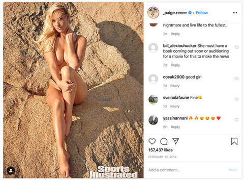 Paige Spiranac bán nude trên tạp chí áo tắm SI