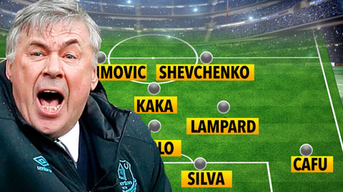 Ancelotti bỏ qua Ronaldo, chọn "bom xịt" Chelsea vào đội hình yêu thích nhất Ancelotti bỏ qua Ronaldo, chọn "bom xịt" Chelsea vào đội hình yêu thích nhất