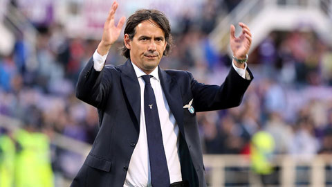 Simone Inzaghi của Lazio đang là một trong những HLV giàu tiềm năng nhất của bóng đá châu Âu