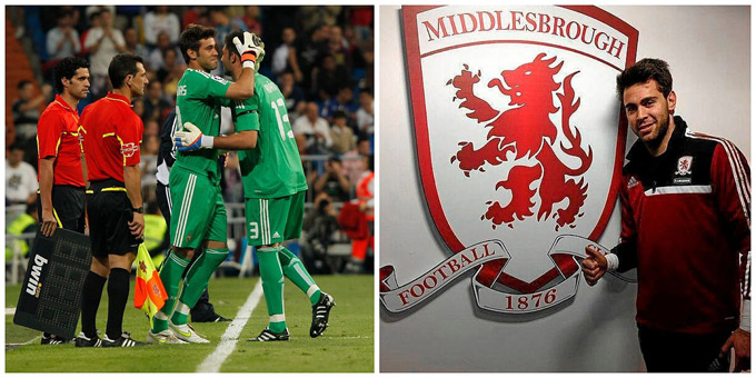 Tomas Mejias hiện đang bắt chính cho CLB Middlesbrough ở giải hạng Nhất Anh