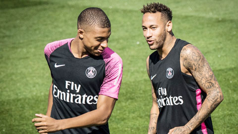 Mbappe & Neymar cùng ở lại PSG mùa tới