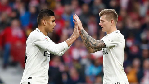 Casemiro và Kroos hay nhất La Liga