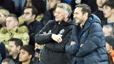 Tài năng của Lampard (phải) và Solskjaer đang giúp Chelsea cùng Man United thay da đổi thịt