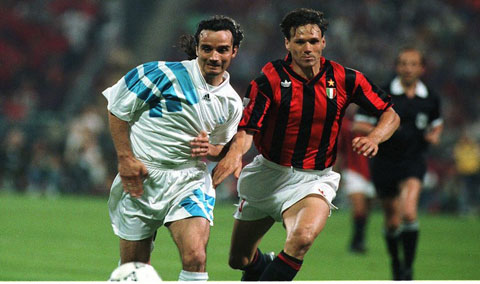 Di Meco (trái) hồi còn tung hoành trong màu áo Marseille