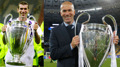 Zidane được Real 'tỏ tình' trên chiếc khăn ăn