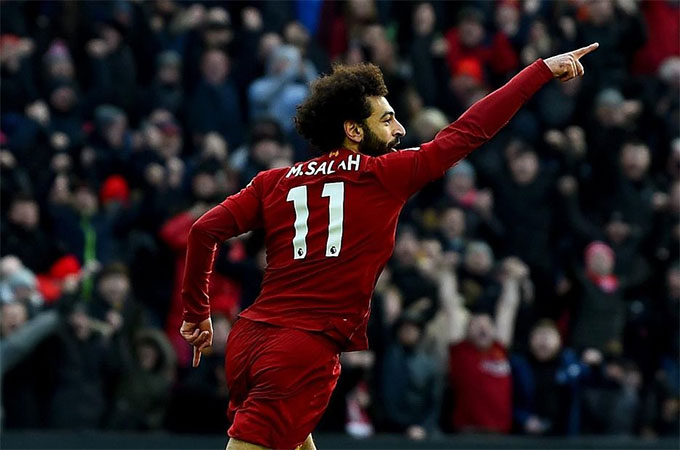 Salah ghi được rất nhiều bàn thắng nhờ phát huy điểm mạnh tốc độ và thể lực