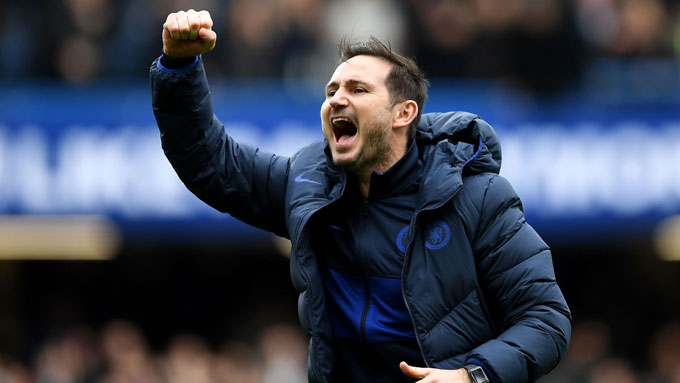 Lampard có thể giúp Chelsea vô địch Ngoại hạng Anh
