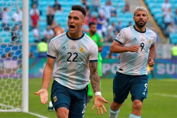 Martinez đã chứng minh được khả năng lẫn sự ăn ý với Messi tại ĐT Argentina