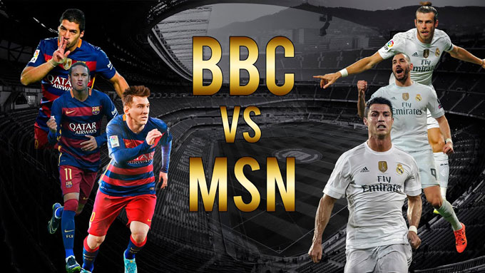Những cuộc đối đầu giữa MSN và BBC từng thu hút cả thế giới