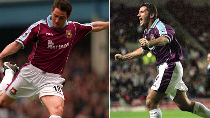 Frank Lampard và Davor Suker: Cùng thi đấu cho West Ham từ 2000 tới 2001
