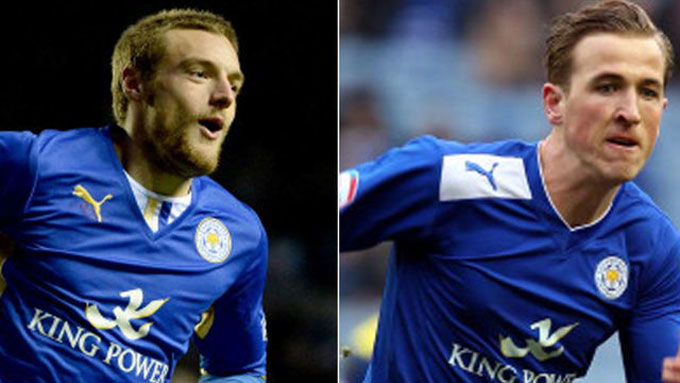 Jamie Vardy và Harry Kane: Cùng thi đấu cho Leicester City năm 2013, sau đó cùng thi đấu tại ĐT Anh