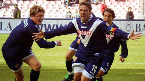 Những trận Derby vùng Lombardy: Baggio tỏa sáng để HLV Mazzone trả đũa các ultra