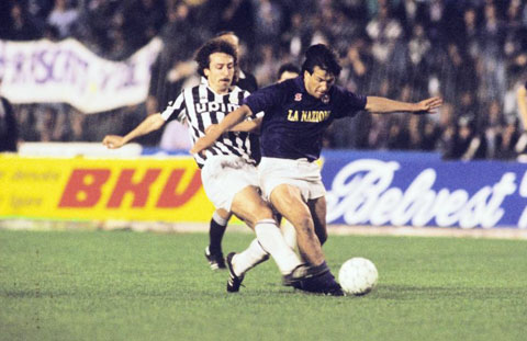 Juventus và Fiorentina tạo nên trận chung kết toàn Italia ở UEFA Cup 1989/90