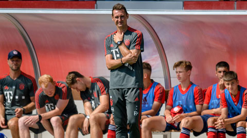 Klose đón nhận cơ hội mới ở Bayern