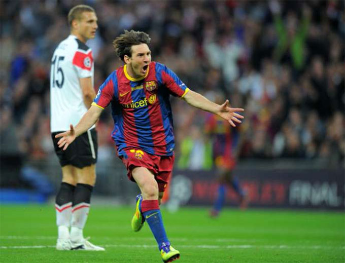 Messi từng không ít lần gieo sầu cho các đội bóng Anh