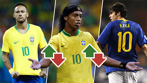 Đâu là "số 10" hay nhất mọi thời của tuyển Brazil? Đâu là "số 10" hay nhất mọi thời của tuyển Brazil?