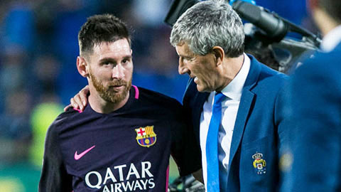Setien: 'Nếu không có niềm tin vào Barca, Messi có thể ra đi'