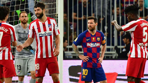 BXH hệ số của UEFA mùa 2019/20: Atletico số 1, Barca chỉ đứng thứ 3 