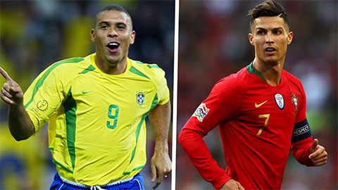 Vieri khẳng định Ronaldo 'không có cửa' so với Ro béo