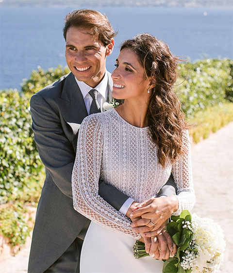 Nadal và vợ Xisca Perello