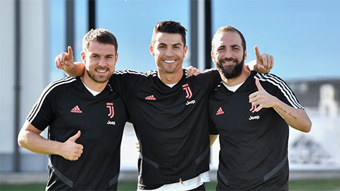 Ramsey hòa nhập được ở Juventus nhờ Ronaldo