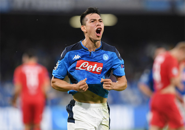 Lozano được Napoli mua về với giá rất cao nhưng chưa đáp ứng được yêu cầu