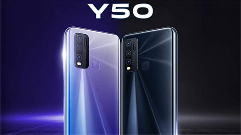 Vivo Y50 ra mắt với Snap 665, pin 5000mAh, 4 camera sau, giá rẻ