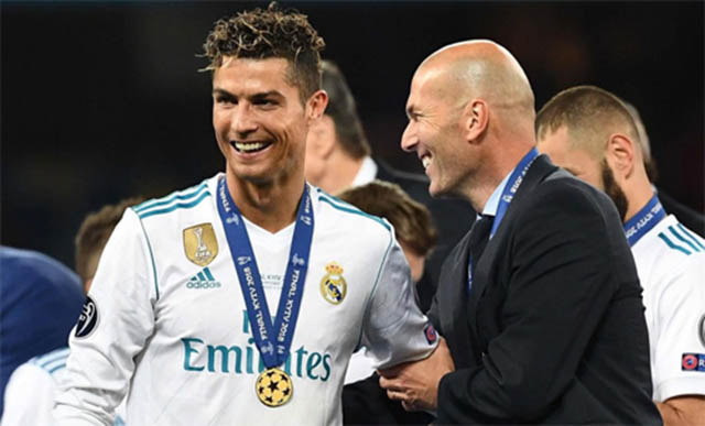Zidane từng là thầy Ronaldo ở Real