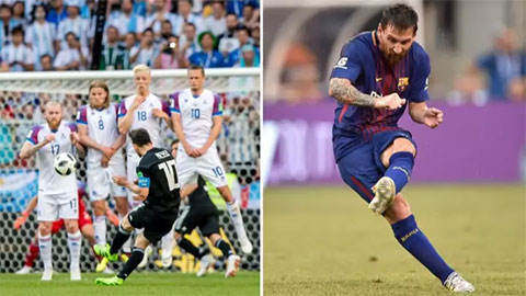 Phát hiện chấn động đằng sau khả năng đá phạt thần sầu của Messi