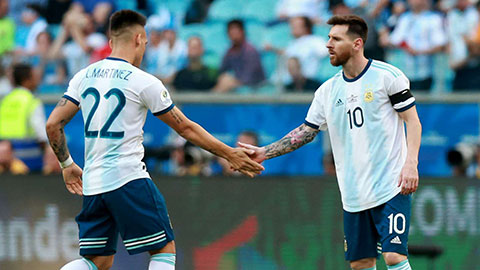 Lautaro Martinez không đủ nhanh để song hành với Messi