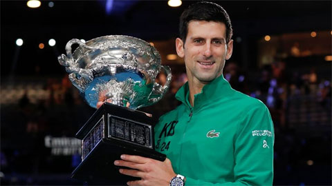 Djokovic đang giữ ngôi vô địch Australian Open