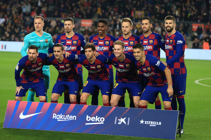Barca mặc áo đấu với hai màu đỏ xanh kể từ năm 1899